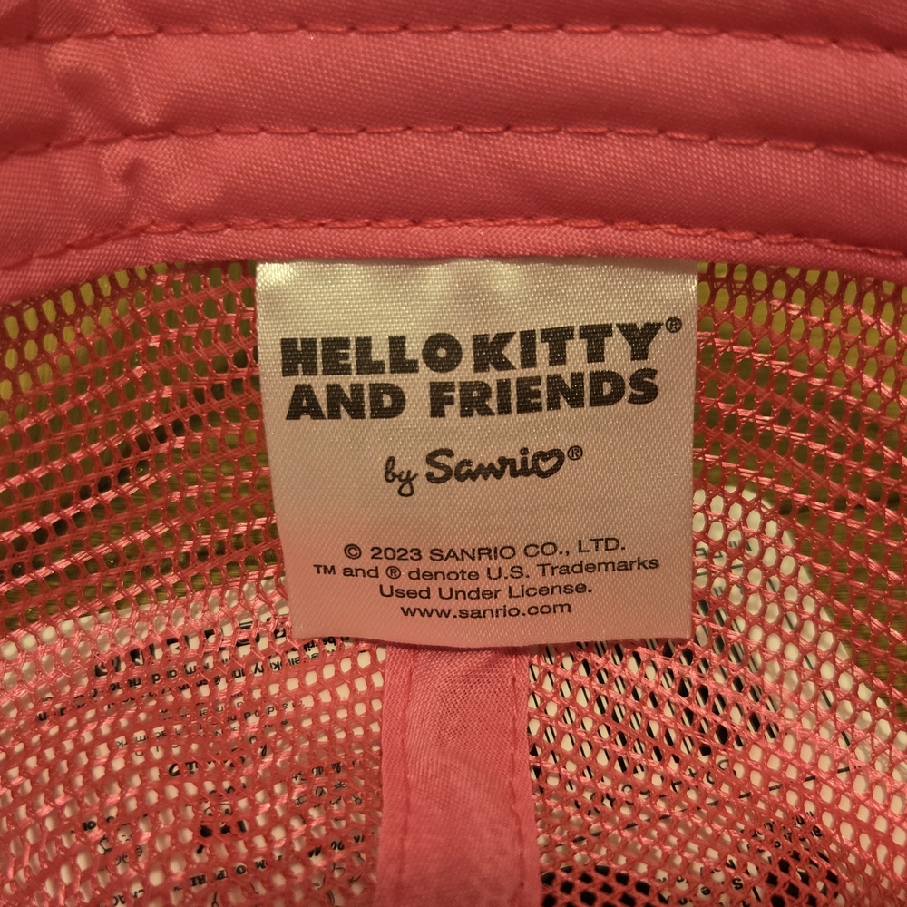 🩷Sanrio World Kawaii Trucker Hat by Hello Kitty and Friends (Pink) - Picture 10 of 11